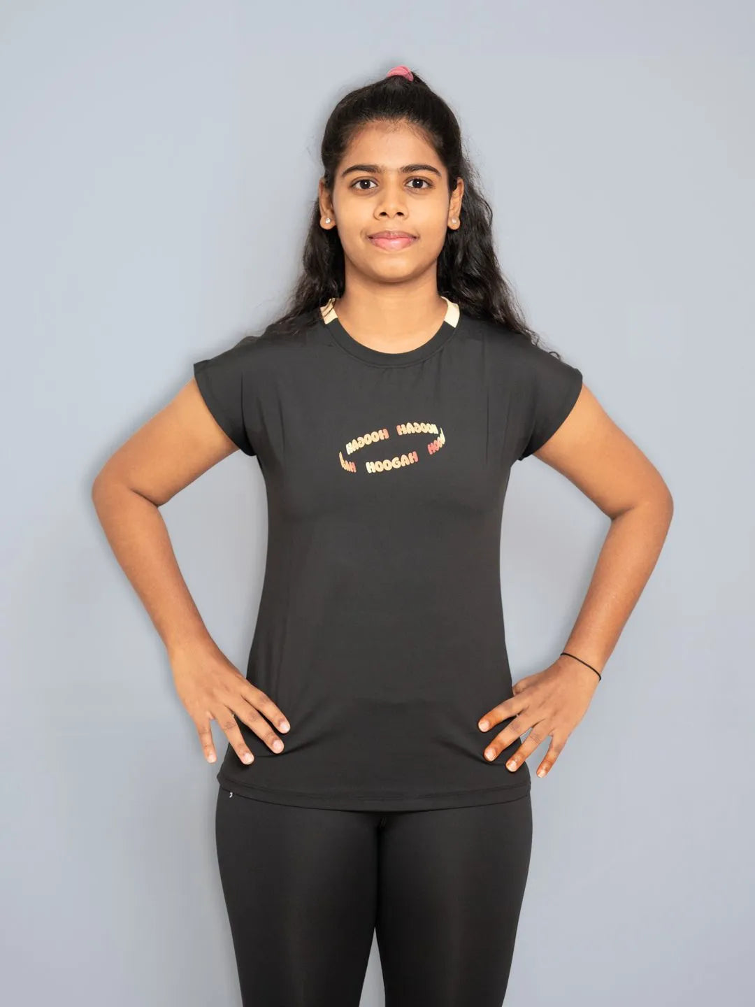 Black Sports Co-ord Sets Girls - Hoogah