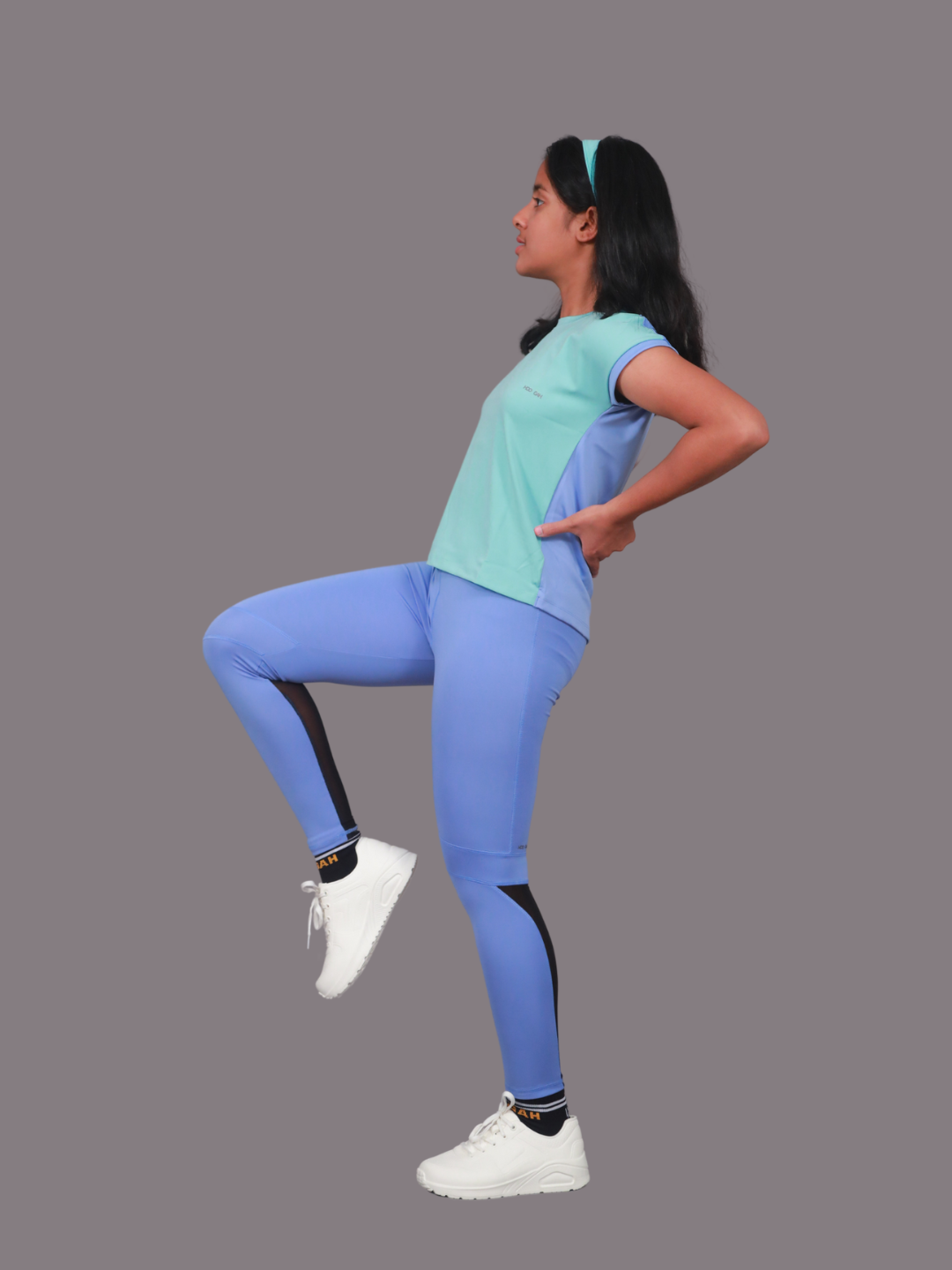 Blue & Blue Sports Cord Sets Girls - Hoogah