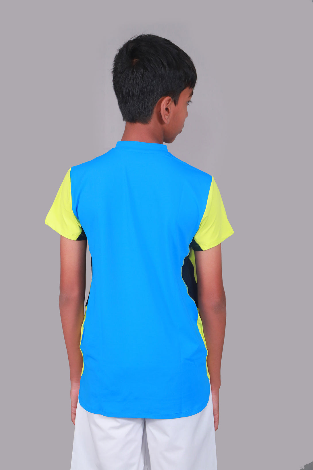 HOOGAH Court And Surfaces Neon Green - Blue T-Shirt - Hoogah