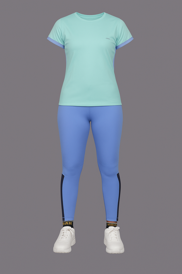 Blue & Blue Sports Cord Sets Girls - Hoogah