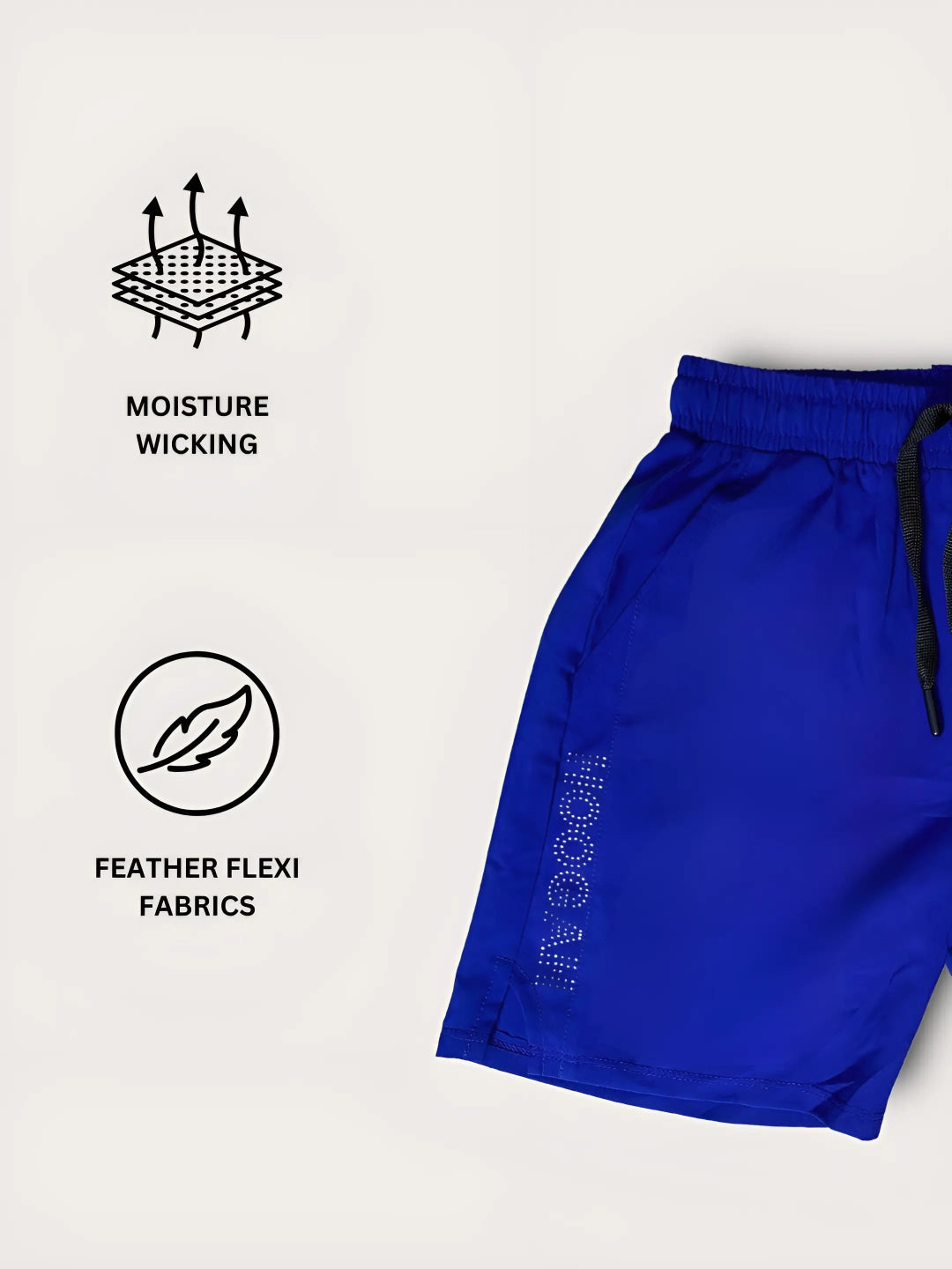 Blue Run Shorts