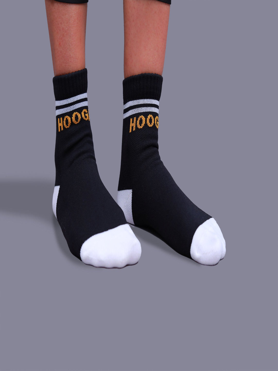  Athletic Socks  with Bold "HOOGAH"