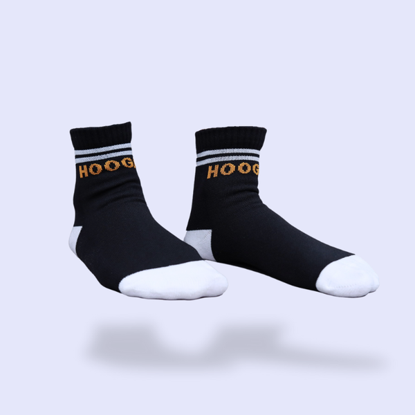 Trendy Athletic Socks With Bold 'HOOGAH' Print - Hoogah