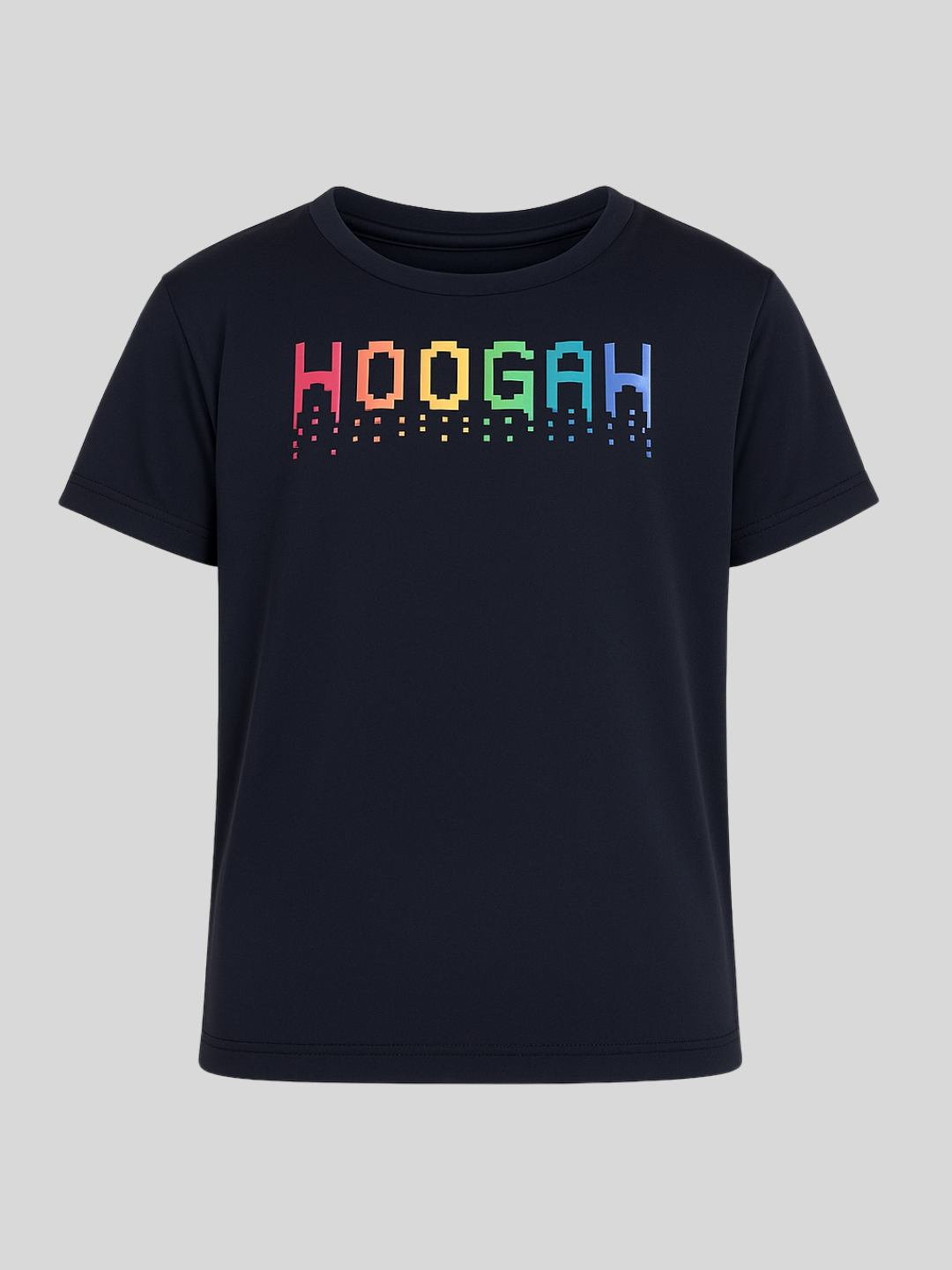 R-Neck Sports T-Shirt with Mesh - Hoogah