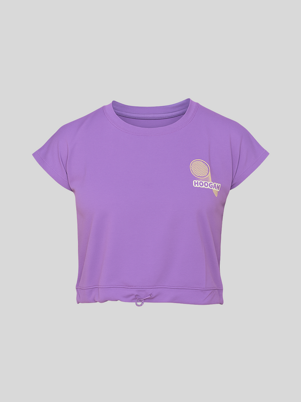 Girls Sports T Shirt With Ombre Style - Hoogah