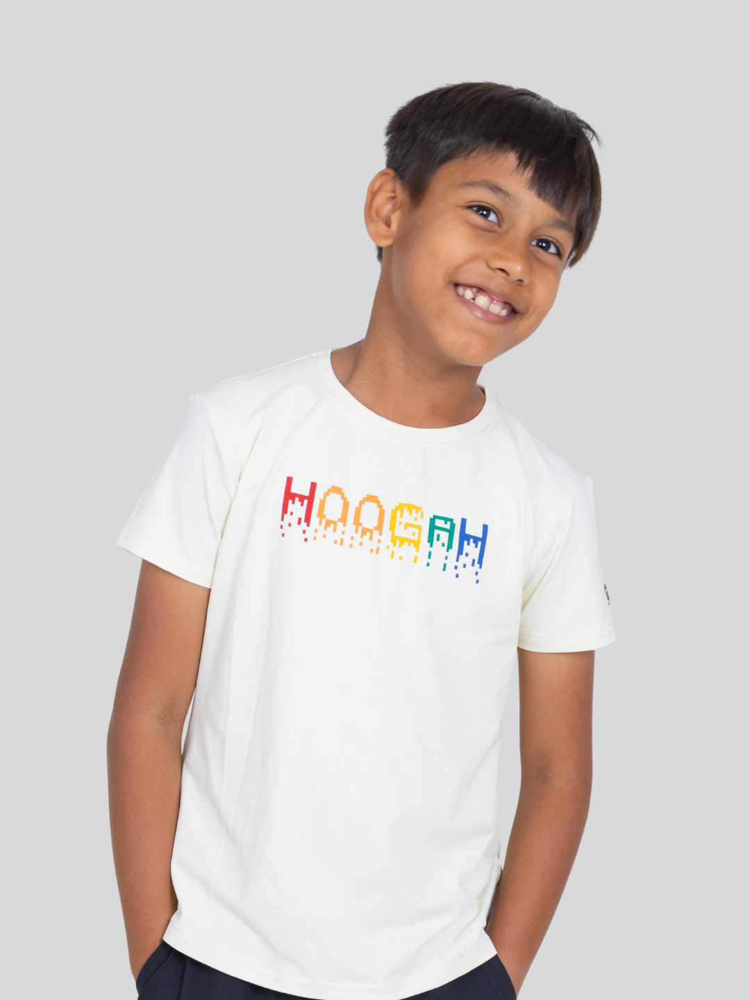 R-Neck Sports T-Shirt with Mesh - Hoogah